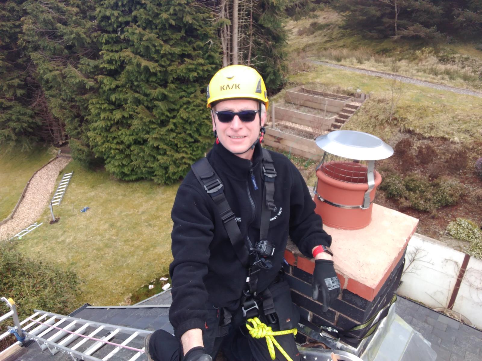 Mid Wales Chimney Sweep - 4 - At height.jpg